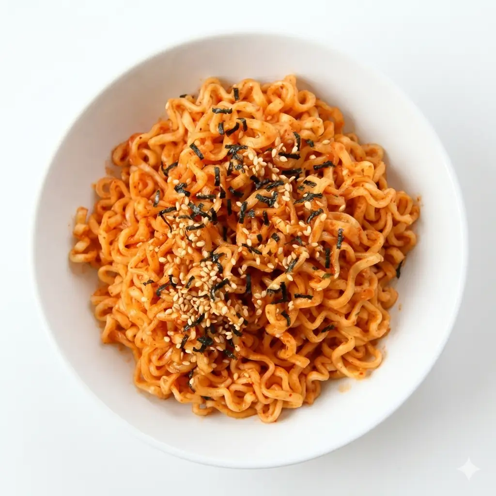 Mì trộn sate tôm siêu cay - 65.000 ₫ tại Tiệm Mì NyNy - Mì Trộn Indomie & Ăn Vặt Bánh Tráng Trộn - Đoàn Văn Bơ