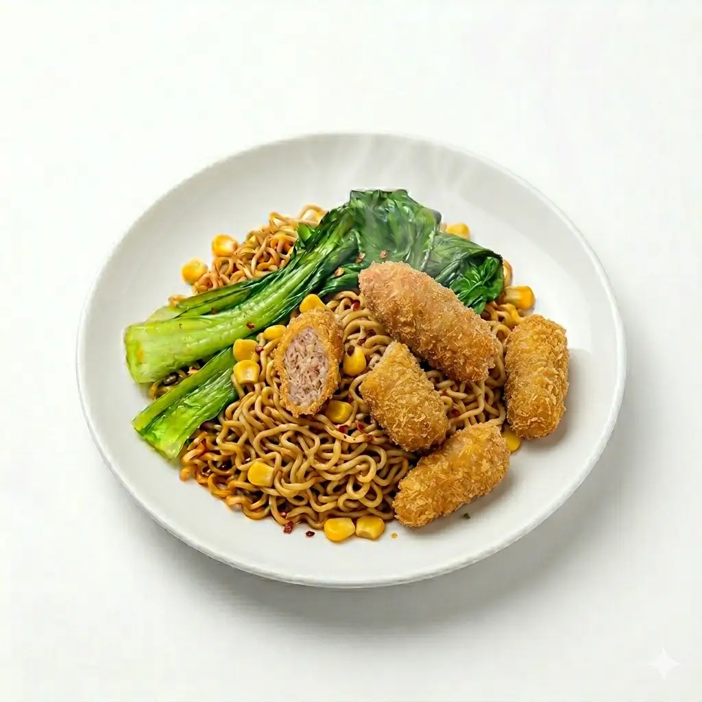 Mì Indomie trộn đặc biệt - 59.000 ₫ tại Mì Trộn Cay, Cá Viên Chiên & Gà Sốt Cay - Anh Thư - Phạm Thế Hiển