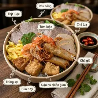 Hình ảnh Bún nước tương Siêu Đặc Biệt
