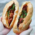 Hình ảnh Bánh mì bate thịt nướng