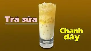 Trà sữa chanh dây - 30.000 ₫ tại Trà Sữa Mr Bean - The Milk Tea & Blended - Cô Bắc