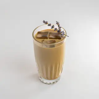 Hình ảnh Cà phê sữa oải hương