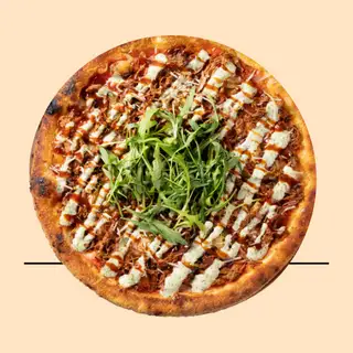 Hình ảnh Pizza sườn heo BBQ