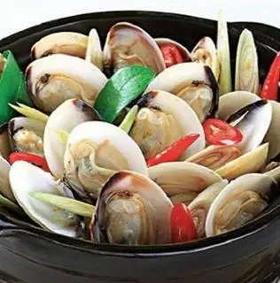 Hình ảnh Nghêu hấp thái 