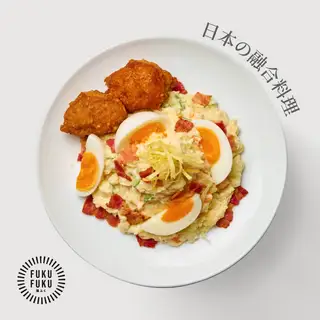 Hình ảnh Salad khoai tây gà karaage kiểu Nhật