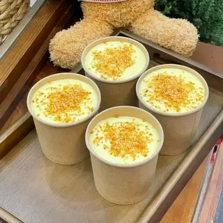 Hình ảnh Bánh kem trứng dừa nướng