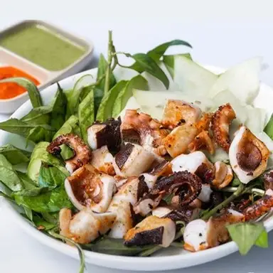 Bạch tuộc nướng (Phần nhỏ) - 90.000 ₫ tại Chân Gà Nướng & Bạch Tuộc Nướng - Đoàn Văn Bơ