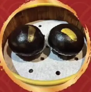Hình ảnh Bánh bao kim sa than tre