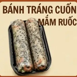 Hình ảnh Bánh tráng mắm ruốc