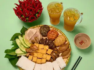 Bún đậu đặc biệt 2 - 188.000 ₫ tại Tiến Hải Quán - Bún Đậu Mắm Tôm Hà Nội - Nguyễn Cư Trinh