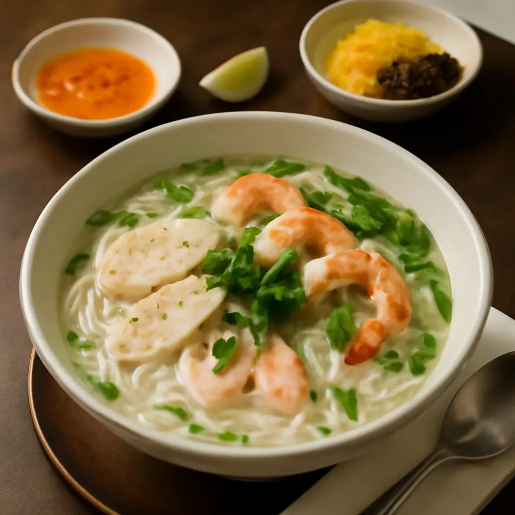 Hình ảnh Bún nước đầy đủ