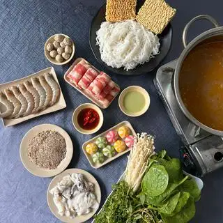 Hình ảnh Lẩu cua đồng hải sản - size 2 người