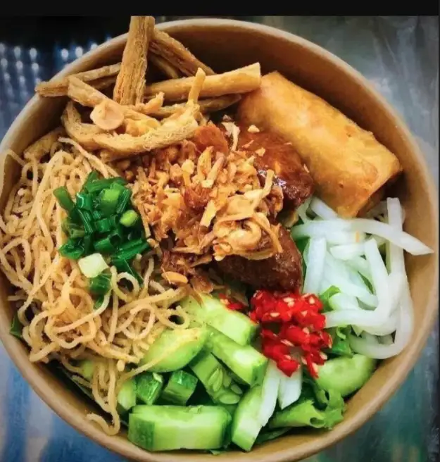 Bún nem nướng chay - 45.000 ₫ tại Lộc Thọ - Trần Quang Khải