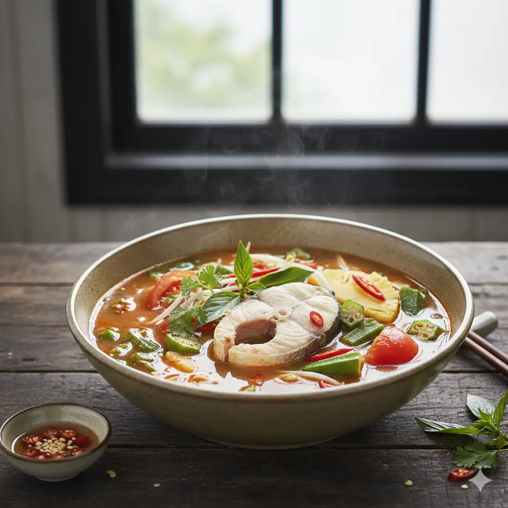 Canh chua cá lóc - 68.954 ₫ tại Bún Bò Huế O Hằng - Hoàng Sa
