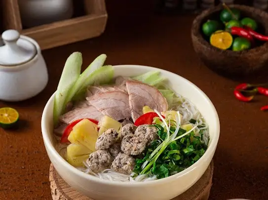 Hình ảnh Bún thịt mọc