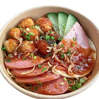 Hình ảnh Combo mì trộn đặc biệt - dâu