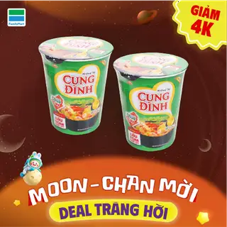 Combo 2 Mỳ Ly Cung Đình Lẩu Tôm Chua Cay 65G Giảm 4,000Đ - 20.000 ₫ tại FamilyMart - Sài Gòn Sky Garden