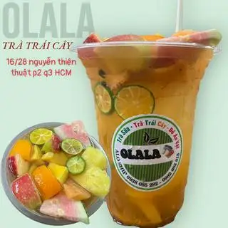 Trà trái cây tươi size  L - 45.000 ₫ tại Trà Sữa Nhà Làm Olala - Nguyễn Thiện Thuật