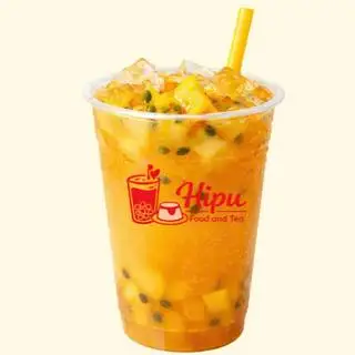 Trà Xoài Chanh Dây - 35.000 ₫ tại HiPu Food And Tea - Bánh Xếp, Trà Trái Cây & Flan Tươi Ít Ngọt - Nguyễn Trãi