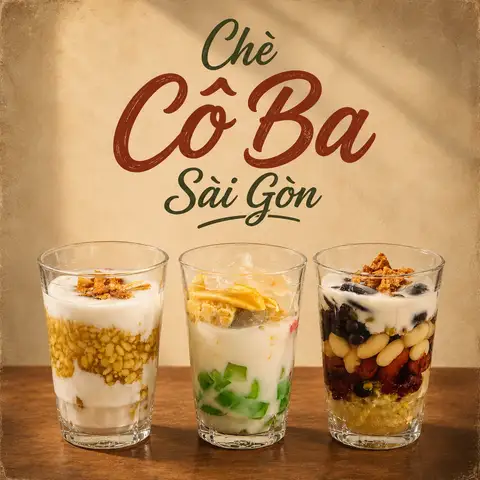 Chè Cô Ba Sài Gòn - Đường Số 3 - Tráng miệng gần bạn