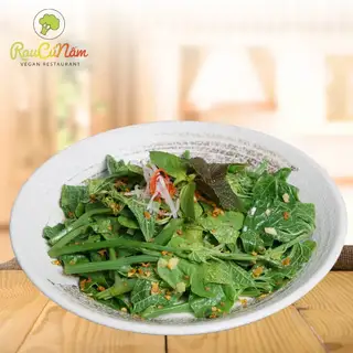 Đọt su xào tỏi - 53.000 ₫ tại Chay Rau Củ Nấm Vegan - Chợ Bà Chiểu