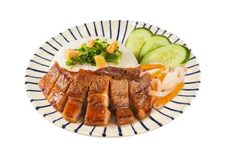 Cơm ba chỉ nướng - 55.000 ₫ tại Cơm Tấm Bé Ba - Dương Bá Trạc