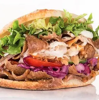 Hình ảnh Bánh doner kebab dài lớn