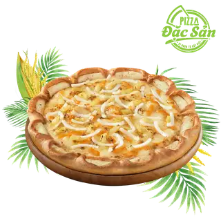 Hình ảnh Pizza 4 Cheese Dừa Non & Mật Hoa Dừa