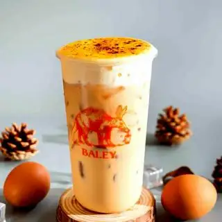 Hình ảnh Trà oolong sữa kem trứng nướng