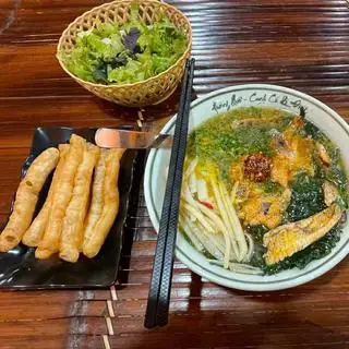 Hình ảnh Bánh đa trắng cá rô đồng rim