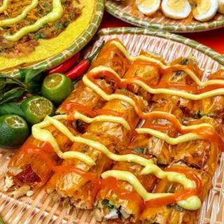 Bánh Tráng Cuốn Bơ - 35.000 ₫ tại Mì Cay & Bún Bò Huế - Đường Số 11