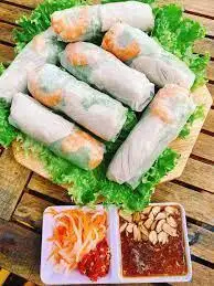 Gỏi cuốn - 9.000 ₫ tại Tiệm Bánh Chè Miền Tây - Lê Văn Lương