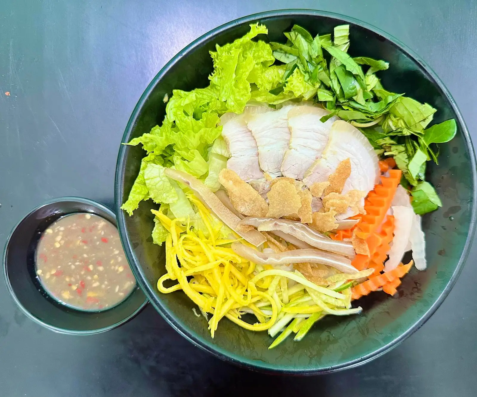 Bún mắm nêm - 50.000 ₫ tại Nem nướng mộc - Nguyễn Gia Trí