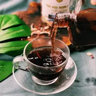 Trà đậu rang la hán - 21.000 ₫ tại Quán Chay Chí Cao - Phan Văn Trị