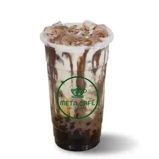 Sữa Tươi Socola Đường Đen - Size L - 32.000 ₫ tại Meta Café - Trà Sữa & Milo Dầm Phú Nhuận - 74 Trần Huy Liệu