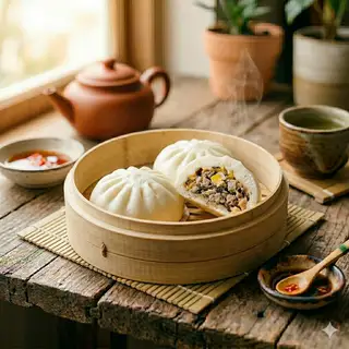 Hình ảnh Bánh bao hấp