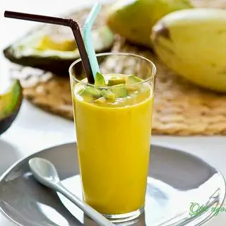 Hình ảnh Sinh Tố Bơ Xoài