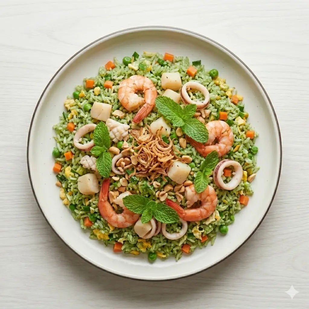 Hình ảnh Cơm rang hải sản - Seafood fried rice