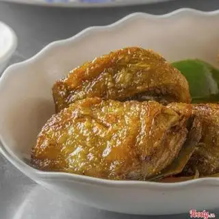 Hình ảnh Cơm gà sốt me - canh rong biển