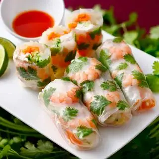 Gỏi cuốn tôm - 12.000 ₫ tại NHÀ LEE - GỎI CUỐN & BÚN MẮM NÊM - Trần Hưng Đạo