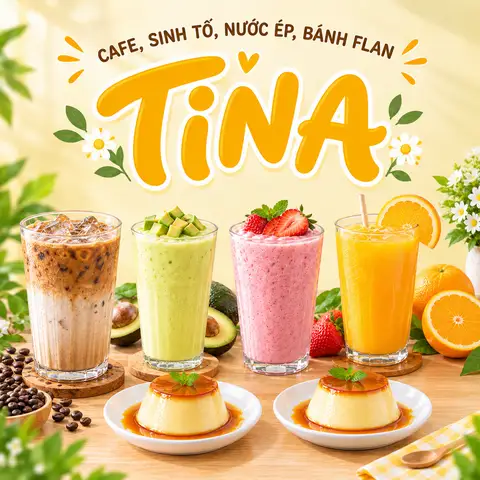 Hình ảnh Tina - Nước Ép, Sinh Tố & Bánh Flan - Trần Hưng Đạo