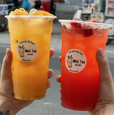 Hình ảnh Trà Trái Cây Tươi Mint Tea - Tô Ngọc Vân