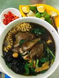 Hình ảnh Mì gà ác tần thuốc bắc  (1/2 con)