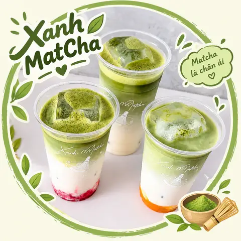 Hình ảnh Xanh Matcha - Matcha Latte - Nguyễn Văn Linh