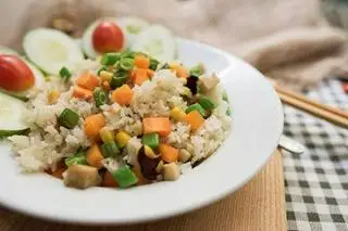 Cơm ngũ sắc Thiên Ân Vegan - 48.000 ₫ tại Nhà Hàng Chay Thiên Ân Vegan - Hậu Giang