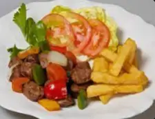 Hình ảnh Bò Lúc Lắc - Khoai Tây Chiên