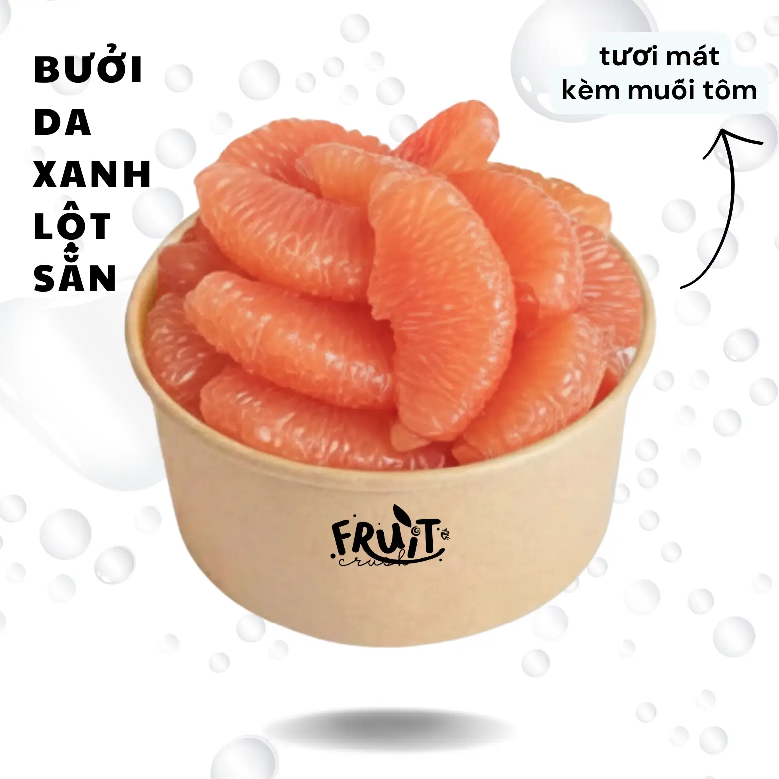 Bưởi da xanh - 300gr - 84.000 ₫ tại Fruit Crush - Trái Cây Tươi & Ăn Vặt - Nguyễn Trung Ngạn