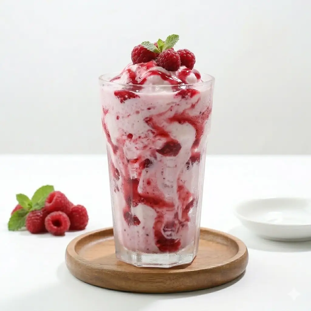 Sữa chua phúc bồn tử - 35.000 ₫ tại Em. Coffee - Cà Phê & Cơm Trưa - Nơ Trang Long