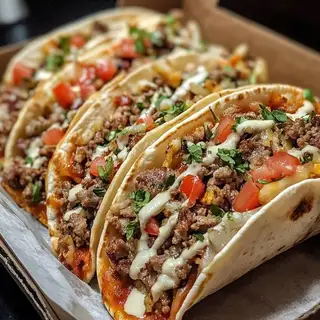 Bánh tacos bò bằm - 38.000 ₫ tại Tacos Toro - Cư Xá Bắc Hải