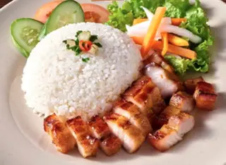Hình ảnh Cơm ba rọi nướng